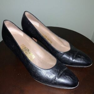Ferragamo size 9.5 black